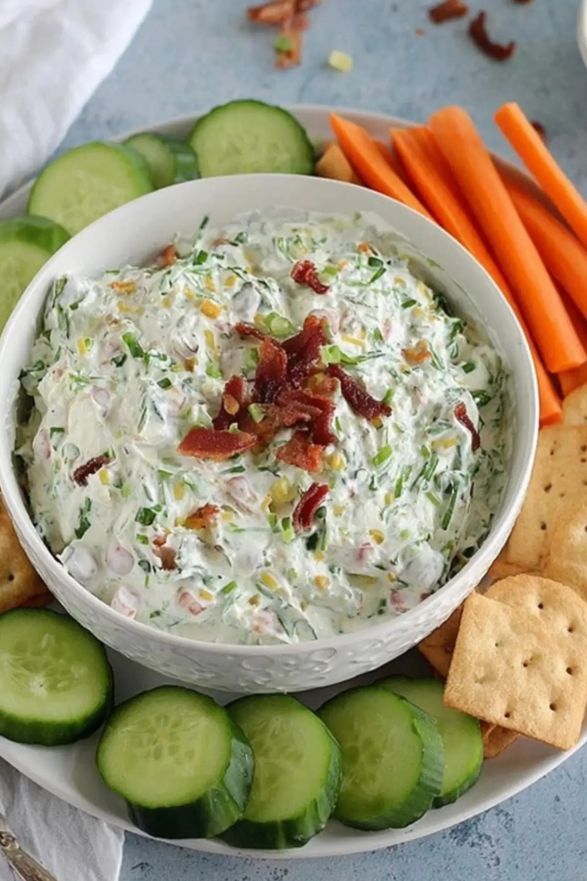 Keto Cucumber Crack Dip – 2 Net Carbs Per Serving - Recipe by Katherine