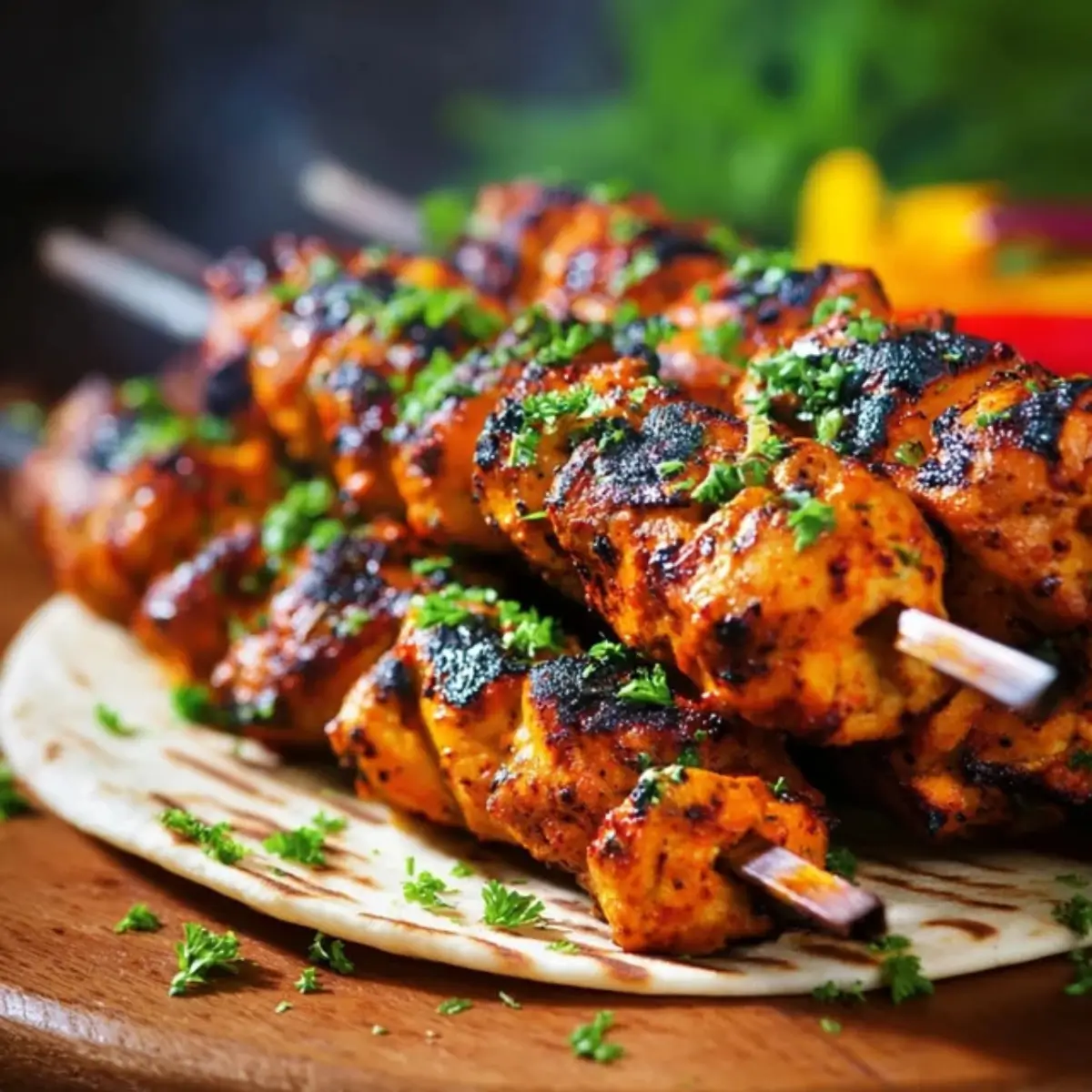 Tandoori Chicken Tikka Kebab Skewers – 5 Easy Cooking Methods - Recipe ...